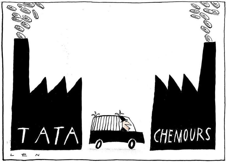 Tata en Chemours produceren de dood