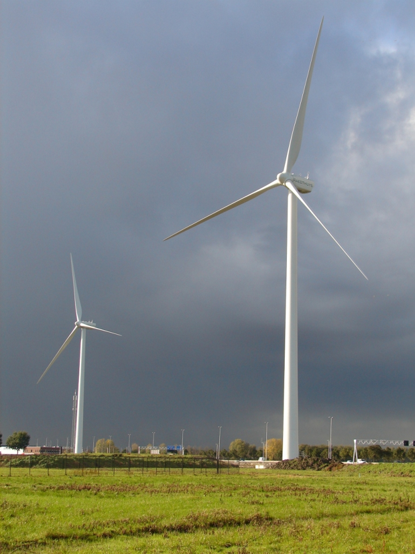 Windpark Distripark in Waddinxveen
